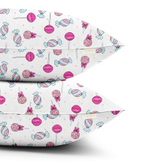 Набір наволочок COSAS LOLLIPOPS 40х60 см Рожевий Черкаси