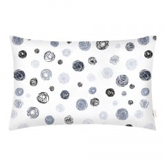 Сімейна постіль з простирадлом на гумці Yarn Balls CS3 COSAS сірий 2х160х220 см Ясногородка