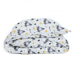 Пододеяльник детский 110х140 см SPACE CS2 COSAS серый Днепрорудное