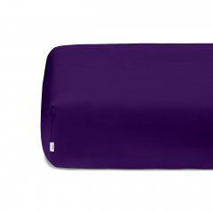 Семейный комплект на резинке COSAS DARK PLUM Ранфорс 2х160х220 см Фиолетовый Васильков