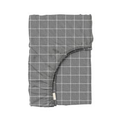 Простыня на резинке 160х200 см CELL CS1 COSAS серый Киев