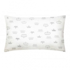 Набір наволочок COSAS CROWN 40х60 см Білий, сірий Ясногородка