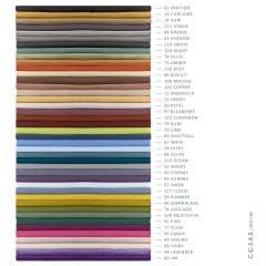 Набір наволочок COSAS DARK PLUM & MARMALADE SET 50х70 см 4 шт Фіолетовий/Гірчичний Вознесенськ