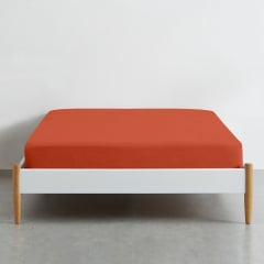 Простирадло на резинці 80х160 см RUST COSAS Помаранчевий Березне
