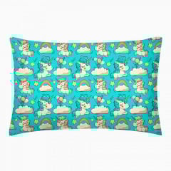 Півтораспальний комплект COSAS UNICORN Ранфорс 160х220 см М'ятний Пологи