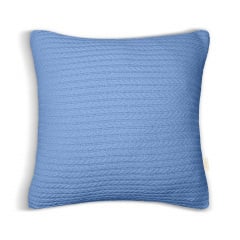 Наволочка COSAS Cloud Knitted Braid 45х45 см Небесний Чугуїв