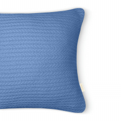 Наволочка COSAS Cloud Knitted Braid 45х45 см Небесний Чугуїв