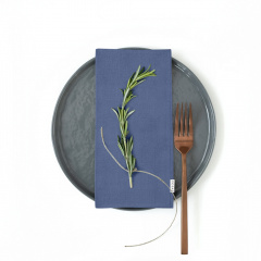 Набір серветок COSAS NIGHTFALL Ранфорс 35х35 см 2 шт Синій Гуляйполе