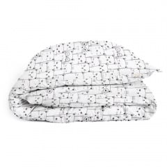 Підліткова постіль з простирадлом на гумці Cats CS1 COSAS Білий 160х220 см Бородянка