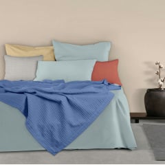Покривало 160х230 Cloud Knitted Braid COSAS небесний Дзензелівка