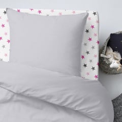 Дитяча постільна білизна в ліжечко G&R Smoky COSAS сірий 110х140 см Київ