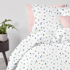 Набір наволочок на подушку 50х70 см COLOR BLOTS COSAS Бежевий Кобижча