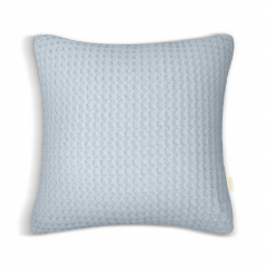 Наволочка COSAS Skyey Greek Waffle 50х50 см Блакитний Цумань