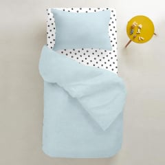 Детский пододеяльник COSAS SKYEY Ранфорс 110х140 см Голубой Славянск