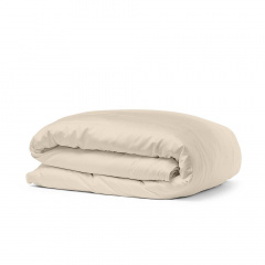 Двуспальный пододеяльник COSAS BISCUIT Ранфорс 180х220 см Бежевый Талалаевка