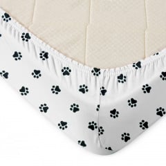 Простирадло на резинці 80х160 см PAWS COSAS Білий Гуляйполе