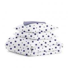 Полутораспальный комплект COSAS BIG STARS CS1 Ранфорс 160х220 см Петрово