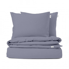 Євро комплект без простирадла COSAS STORMY Ранфорс 200х220 см Синій Дніпрорудне