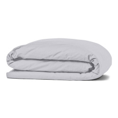 Евро постель с простыней на резинке SmokyE COSAS серый 200х220 см Гуляйполе