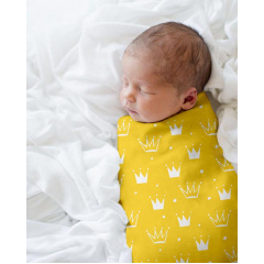 Набір пелюшок COSAS Y&G CROWN Бязь 80х100 см 2 шт Жовтий Мелітополь