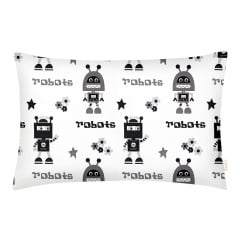 Детское постельное белье в кроватку Robots CS1 COSAS серый 110х140 см Васильков