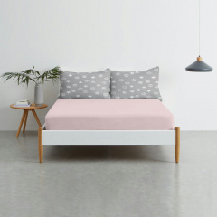 Набор наволочки и простыни COSAS GREY CROWN & SAKURA CS1 Ранфорс 160х200 см Серый Гуляйполе