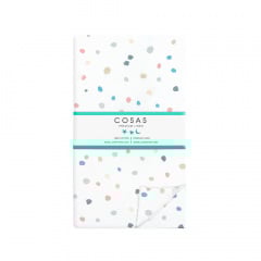 Подростковое постельное белье COLORFUL BLOTS COSAS Белый 155х215 см Бердянск