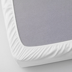 Підлітковий комплект на резинці COSAS FOREST Ранфорс 155х215 см Різнокольоровий/Білий Васильків