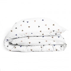 Підліткова постіль з простирадлом на гумці DELTA COSAS Білий 155х215 см Братське