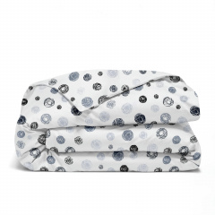 Сімейна постіль з простирадлом на гумці Yarn Balls CS6 COSAS сірий 2х160х220 см Вільнянськ