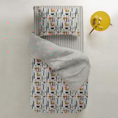 Евро наволочка COSAS WOOD 50х70 см. Мятный. Славянск