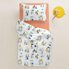 Євро наволочка COSAS FOREST WIGWAM Ранфорс 50х70 см Салатовий Київ