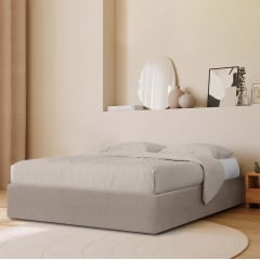 Ліжко двоспальне COSAS Papaya Biscuit 160x200 см Капучино Балаклія