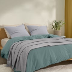 Плед-покривало косичка COSAS 160х230 см Shadow Knitted Braid Графітовий Буча