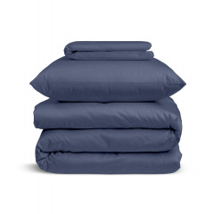 Дитяча постільна білизна сатин у ліжечко INDIGO COSAS Сапфір 110х140 см Дубно