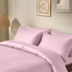 Наволочка сатин Cosas FLORAL 70х70 см Світло-рожевий Новомосковськ