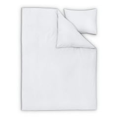 Дитяча постіль без простирадла SNOW Cosas Білий 110х140 см Ясногородка