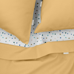 Євро постільна білизна COSAS Honey CS1 200х220 см Різнокольоровий Ромни