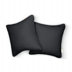 Наволочка COSAS Panther Knitted Braid 45х45 см Черный Новомосковск