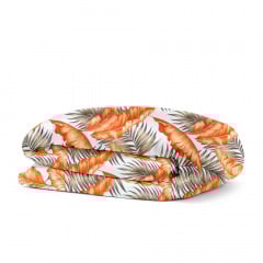 Двуспальный комплект COSAS ORANGE PALMS Ранфорс 180х220 см Оранжевый Мелитополь