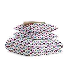 Сімейний комплект на резинці COSAS MINT LOVE CS1 Ранфорс 2х160х220 см М'ятний Софіївська Борщагівка