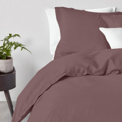 Євро постільна білизна Mousse COSAS Шоколад 200х220 см Вільнянськ