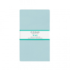 Євро постіль з простирадлом на гумці Crown COSAS сірий 200х220 см Київ