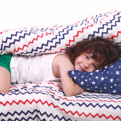 Дитяча наволочка COSAS BLUE STARFALL Ранфорс 40х60 см Синій Київ