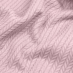 Плед-покривало косичка COSAS 200х220 см Blush Knitted Braid Сакура Київ