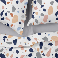 Двоспальна постільна білизна GEMSTONES CS5 Cosas бежевий 180х220 см Київ