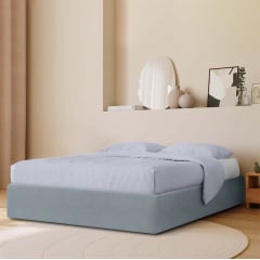 Кровать двуспальная COSAS Papaya Cashmere 180x200 см Стальной Полтава