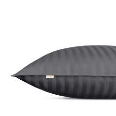 Дитяча постільна білизна сатин у ліжечко STONE Cosas Антрацит 110х140 см Ясногородка