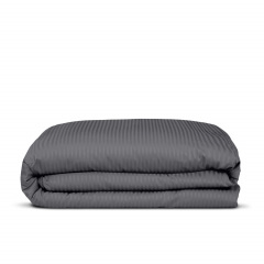 Дитяча постільна білизна сатин у ліжечко STONE Cosas Антрацит 110х140 см Ясногородка