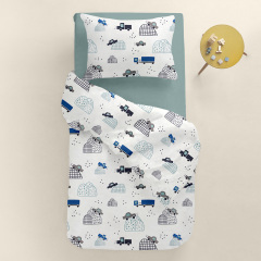 Детская наволочка COSAS TRAVEL CAR 40х60 см Белый Киев